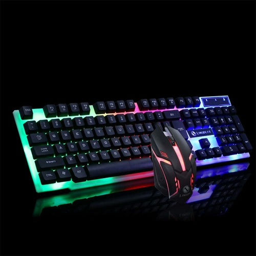 AuraGlow Gaming Keyboard and Mouse  Set
